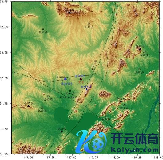 合肥肥东县本年已发生4次地震